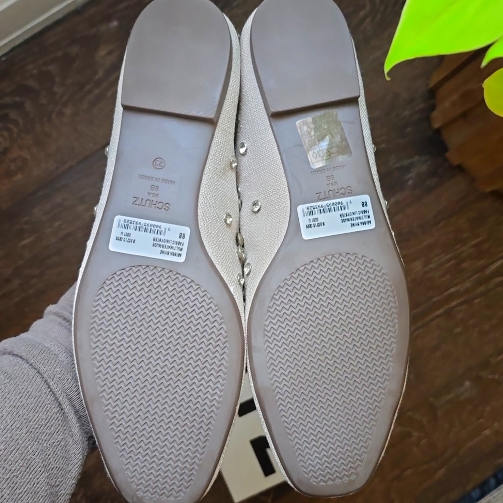 NEW SCHUTZ Arissa Shine Flats Size 8B - Picture 11 of 11
